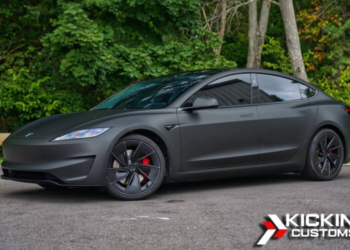 Tesla Model 3 with XPEL XR Plus 35% ceramic tint by Kickin’ Customs Tesla Model 3 with XPEL XR Plus 35% ceramic tint by Kickin’ Customs